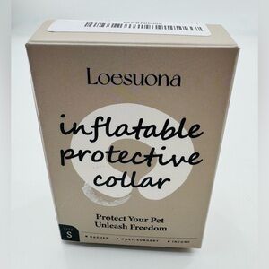 Pet Protective Inflatable Collar Small NEW Dog Cone Animal Surgery Canine Vet